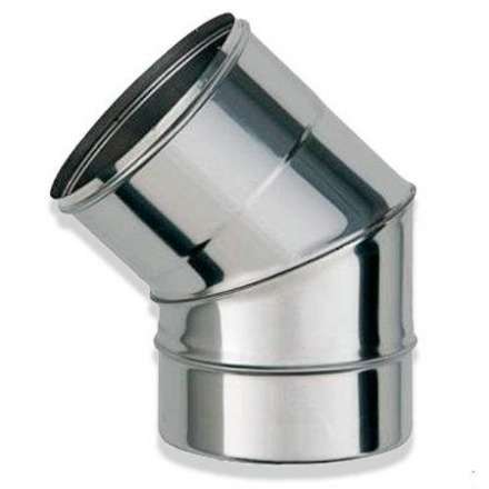 Колено (Отвод) 45 из нерж. ст. 304-0,5 мм в Мозыре