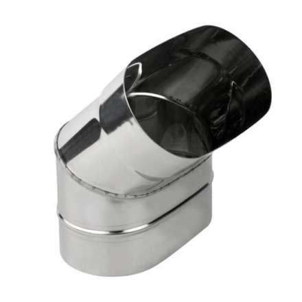 Колено овал. сечения (Отвод) 45 из нерж. ст. 430-0,8 мм, горизонт. купить в Мозыре