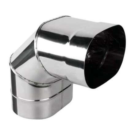 Колено овал. сечения (Отвод) 90 из нерж. ст. 304-0,8 мм, горизонт купить в Мозыре