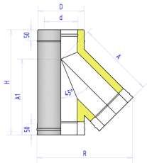 Размер сэндвич-тройника 45 Феникс фото Амазонка бай в Мозыре