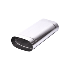 Труба овал. сечения (вставка) L-500 мм из нерж. ст. 304-1,0 мм купить в Мозыре