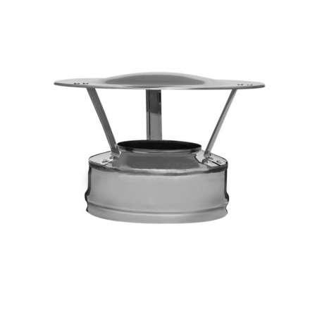 Зонт-оголовок плоский из нерж. ст. 304-430 0,5-0,5 мм, утепл. 50 мм купить в Мозыре