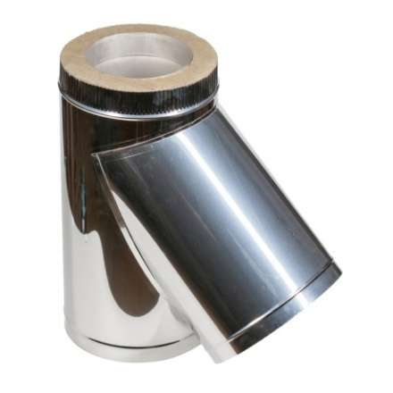 Сэндвич-Тройник 45 из нерж. ст. 430-0,8 мм, утепл. 50 мм в Мозыре