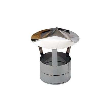 Зонт дымохода из нерж. ст. 430-0,5 мм купить в Мозыре