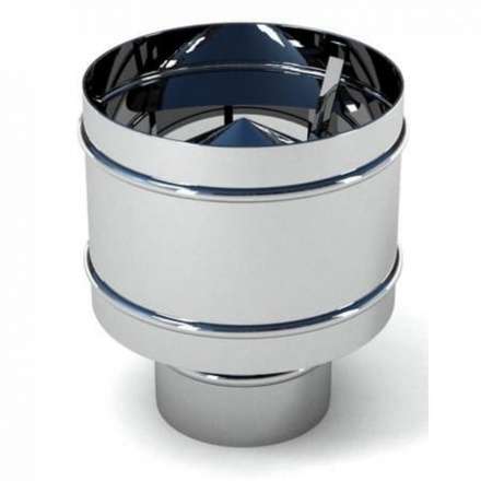 Дефлектор для дымохода нержавейка 304-0,5 мм фото в Мозыре