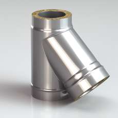 Сэндвич-Тройник 45 из нерж. ст. 304-430 1,0-0,5 мм, утепл. 50 мм купить в Мозыре