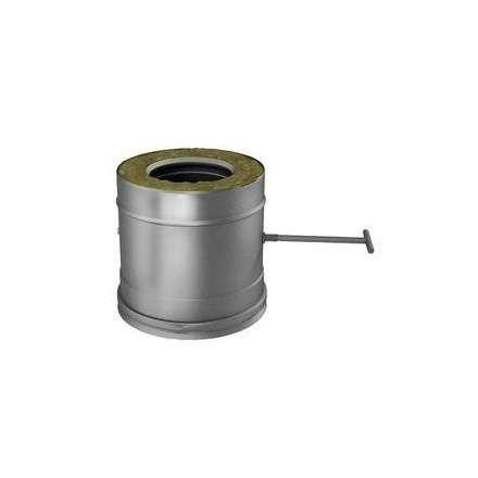 Сэндвич-Шибер поворотный AISI 304/430 1,0мм, изол. 50 мм купить в Мозыре