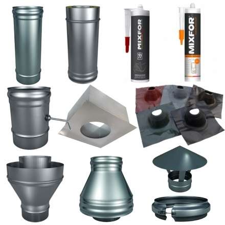 Комплект для печей диаметр 120 мм купить в Мозыре