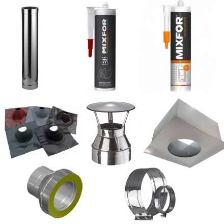 Комплект для печей диаметр 200 мм купить в Мозыре