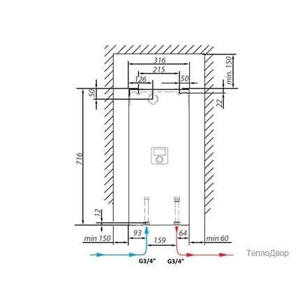 Электрический котел Viessmann Vitotron 100 VMN3-08 погодоз автоматика в Мозыре