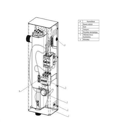 Электрический котёл ElectroVeL ЭВПМ-9_ВКР в Мозыре