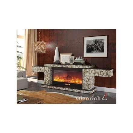 Электрокамин Glenrich Fobos Brass в Мозыре