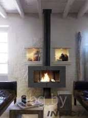 Печь-камин Invicta Antaya в интерьере чугунная Амазонка бай фото в Мозыре