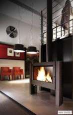 Печь-камин Invicta Antaya в интерьере чугунная Амазонка бай фото в Мозыре