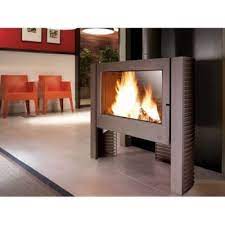 Купить Печь-камин Invicta Itaya в интерьере чугунная в Мозыре в Мозыре