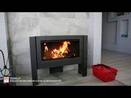 Купить Печь-камин Invicta Itaya в интерьере чугунная в Мозыре в Мозыре