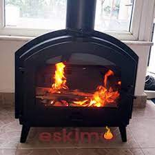 Купить Печь-камин Invicta Stimo в интерьере чугунная в Мозыре в Мозыре