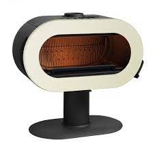 Купить Печь-камин Invicta Fifty Sur Pied в интерьере чугунная в Мозыре в Мозыре