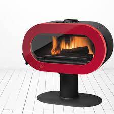 Купить Печь-камин Invicta Fifty Sur Pied в интерьере чугунная в Мозыре в Мозыре