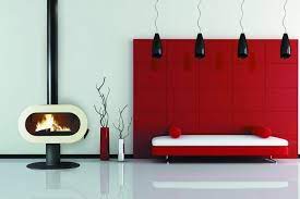 Купить Печь-камин Invicta Fifty Sur Pied в интерьере чугунная в Мозыре в Мозыре