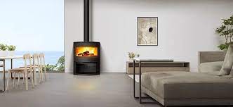 Купить Печь-камин Invicta Calcias в интерьере чугунная в Мозыре в Мозыре