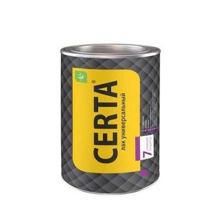 Лак универсальный CERTA 7 степеней защиты 0,8 кг в Мозыре