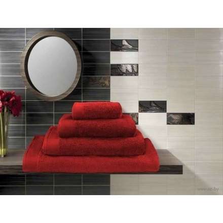 Полотенце махровое 40x70 красное в Мозыре