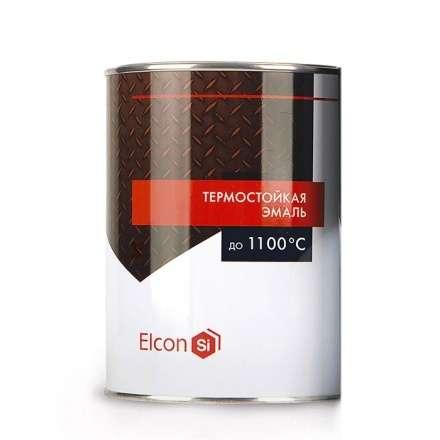 Эмаль ELCON термостойкая (черная) 1л. в Мозыре
