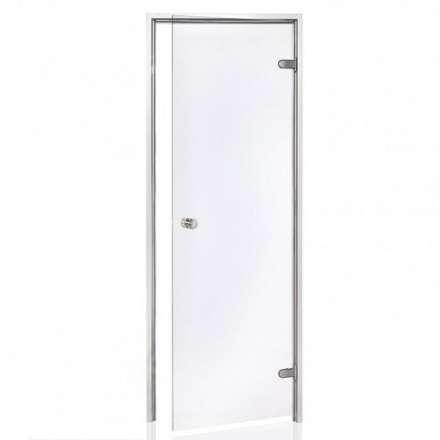 Дверь для бани стеклянная Harvia 7/19 коробка алюминий, стекло прозрачное в Мозыре