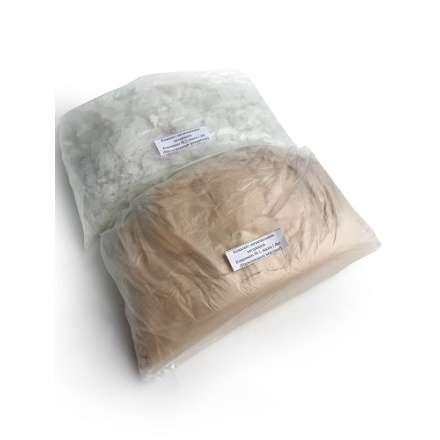 Клей двухкомпонентный для соляных кирпичей (плитки) 3 кг купить в Мозыре