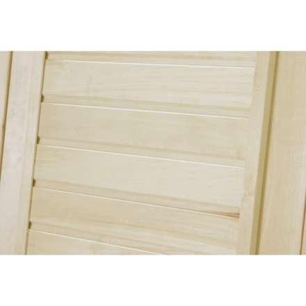 Дверь для бани ComfortProm 700x1900 осина деревянная глухая с фольгой в Мозыре