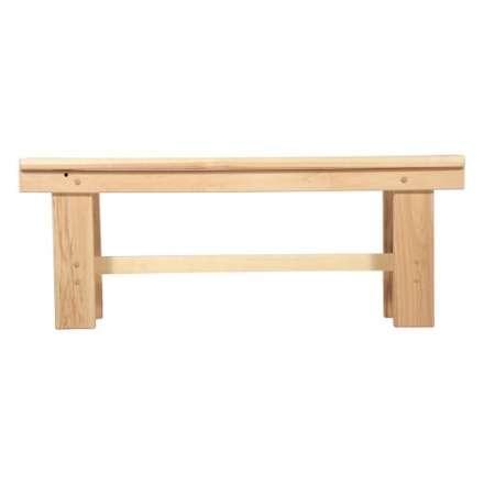 Лавочка разборная 100х33х43 см для бани и сауны (липа) 03600 в Мозыре