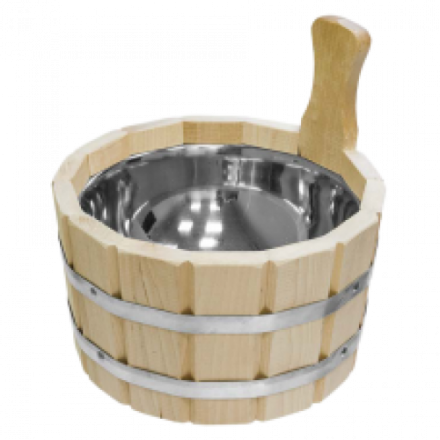 Ушат шайка 3л с нержавеющей вставкой (ЛТ-10) купить в Мозыре