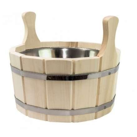 Шайка 5л с нержавеющей вкладкой (ЛТ-12) купить в Мозыре