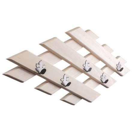 Вешалка Ромб с 5-ю железными кленовыми крючками в Мозыре