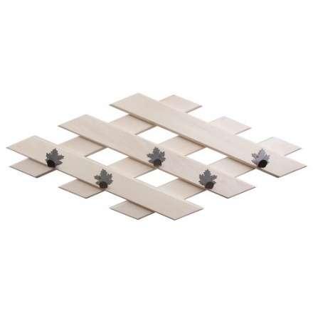 Вешалка Ромб с 5-ю железными кленовыми крючками в Мозыре