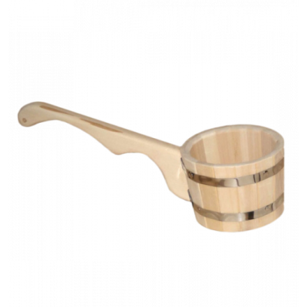 Ковш-черпак 0.6л бондарный с горизонтальной ручкой 03589 купить в Мозыре