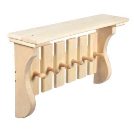 Полка с вешалкой 6 рожков 32412 в Мозыре