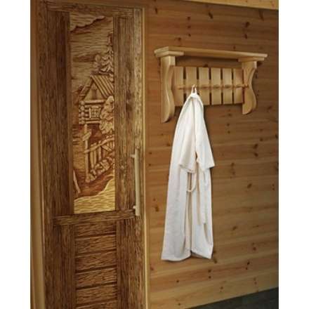 Полка с вешалкой 6 рожков 32412 в Мозыре