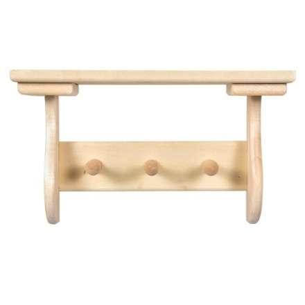 Полка с вешалкой 3 рожка 32413 в Мозыре