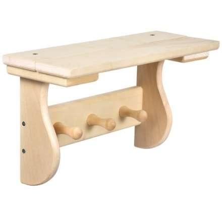 Полка с вешалкой 3 рожка 32413 в Мозыре