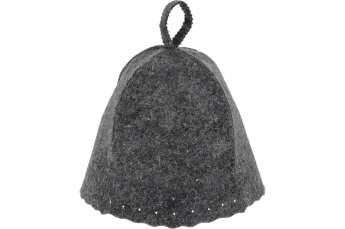 Шапка для бани и сауны Классика серая купить в Мозыре