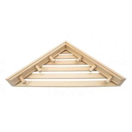 Полка угловая с вешалкой 6 рожков М-47 в Мозыре