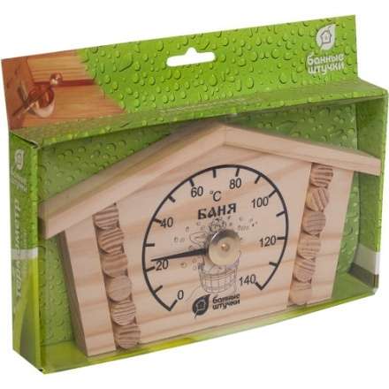 Термометр Избушка для бани и сауны 18014 в Мозыре