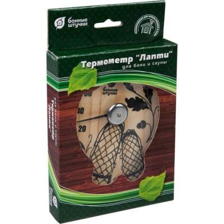 Термометр Лапти для бани и сауны 18040 в Мозыре