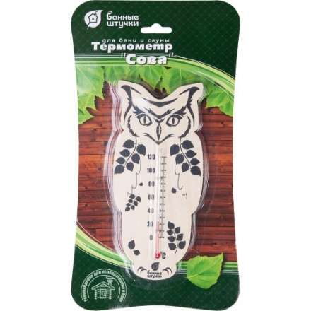 Термометр Сова для бани и сауны 18051 в Мозыре