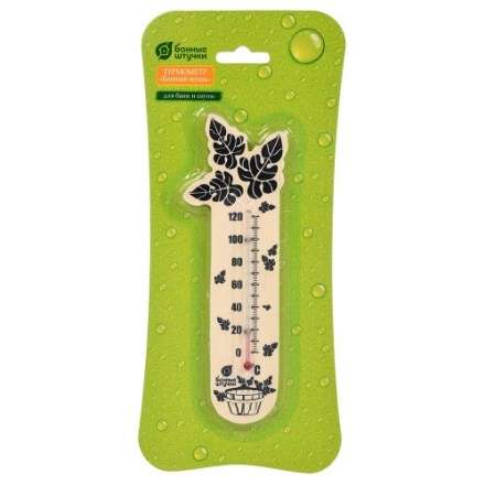 Термометр Банный веник для бани и сауны 18050 в Мозыре