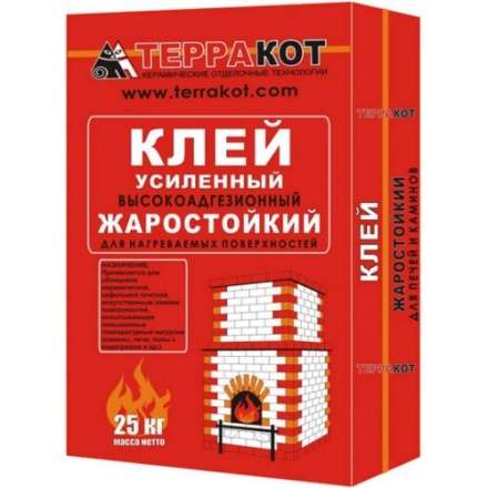 Клей усиленный Терракот жаростойкий (25 кг) купить в Мозыре