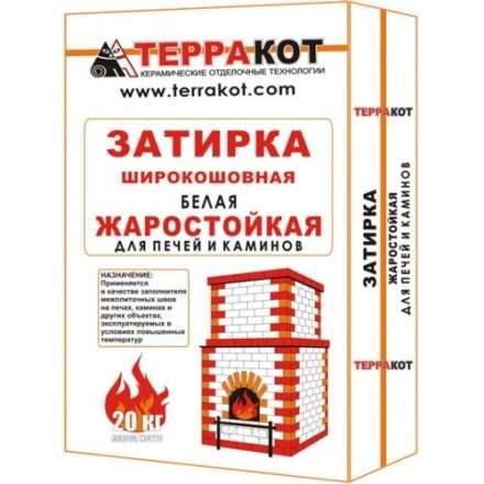 Затирка жаростойкая 20кг купить в Мозыре