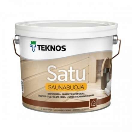 Пропитка для бани TEKNOS SATU SAUNASUOJA 2,7 л в Мозыре